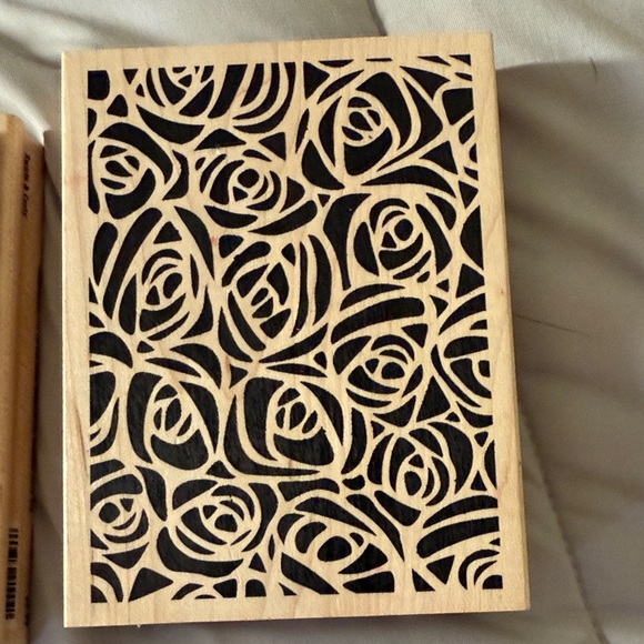 Decorative Wooden Stamps Set - Picture 6 of 14